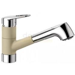 Смеситель для кухни Blanco Notis-S 523256 с выдвижной лейкой, шампань