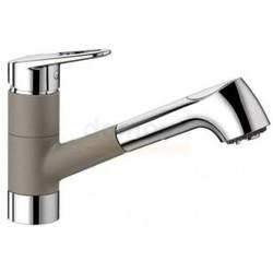 Смеситель для кухни Blanco Notis-S 523259 с выдвижной лейкой, серый беж