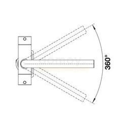Смеситель для кухни Blanco Fontas II 523135, под фильтр, кофе
