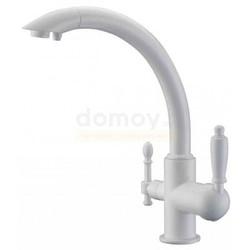 Смеситель для кухни ZorG Clean Water 314 ZR 314 YF-33, под фильтр, белый