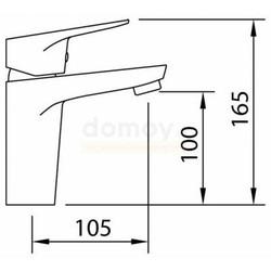 Смеситель для умывальника Clever Start Urban 100 99205