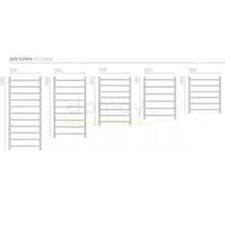 Полотенцесушитель водяной Ростела Виктория (бок.подв., 1