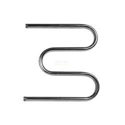 Полотенцесушитель водяной Ростела М-образный 50x100, ДУ-25, оцинкованная сталь