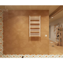 Полотенцесушитель водяной Gloss&Reiter Line Л.50х100.Л17.G1 (полимер White)