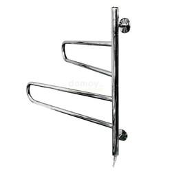 Полотенцесушитель ZorG 65x60, электрический, правый, поворотный