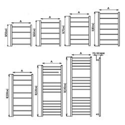 Полотенцесушитель Stinox Classic Luxe 50x140 (7-5-5), водяной