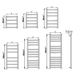 Полотенцесушитель Stinox Maxima 50x60 (5), водяной