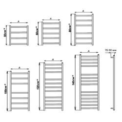 Полотенцесушитель Stinox Maxima 50x60 (5), водяной, цветной