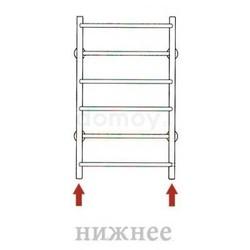 Полотенцесушитель Stinox Tempra 50x90, водяной, цветной