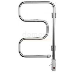 Полотенцесушитель ZorG 74x40, электрический, правый, поворотный