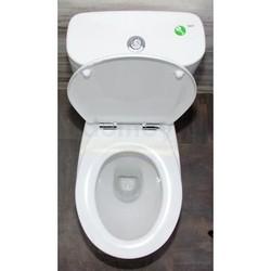 Унитаз напольный с пневмо-крышкой Duroplast Roca Victoria, горизонтальный выпуск