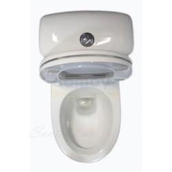 Унитаз напольный с крышкой Porta Holland-2, горизонтальный выпуск