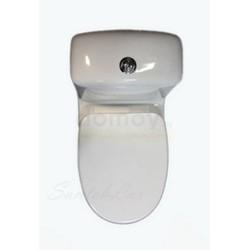 Унитаз напольный с крышкой Porta Holland-2, горизонтальный выпуск