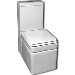 Унитаз напольный с крышкой Porta Kraft-2, горизонтальный выпуск