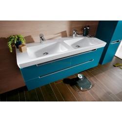 Умывальник Villeroy&Boch Subway 2.0 130, универсальный, двойной