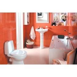 Унитаз напольный Santek Цезарь, с крышкой, горизонтальный выпуск