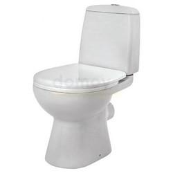 Унитаз напольный Santek Цезарь, с крышкой, горизонтальный выпуск