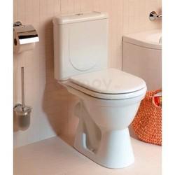 Унитаз напольный Santek Сенатор, с крышкой, горизонтальный выпуск