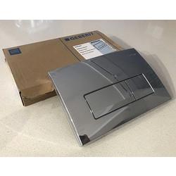 Инсталляция для унитаза Geberit Duofix 458.126.00.1, кнопка Delta51 глянцевый хром