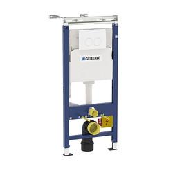 Инсталляция для унитаза Geberit Duofix Plattenbau, кнопка Delta21 белая