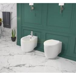 Унитаз подвесной с инсталляцией Lavinia Boho Relfix Elegant, с крышкой