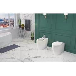 Унитаз приставной с бачком Lavinia Boho Relfix Elegant, с крышкой, универсальный выпуск