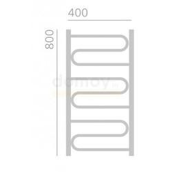Полотенцесушитель водяной Ростела Танго (нижн.подв., 1/2