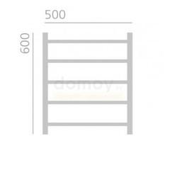 Полотенцесушитель водяной Ростела Виктория + (с пол.,нижн.подв.1/2