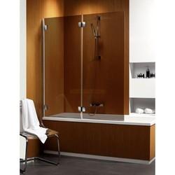 Душевая шторка для ванны Radaway Carena PND/R 130 коричневое стекло