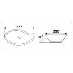 Умывальник CeramaLux 9052