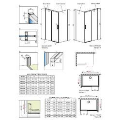 Душевой уголок Radaway Idea KDJ 100x110 R