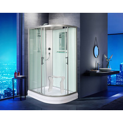 Душевая кабина без крыши Welt-Wasser WERRA 1201 L 120х90