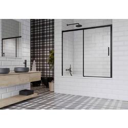 Шторка для ванны Radaway Idea Black PN DWJ 150 Left