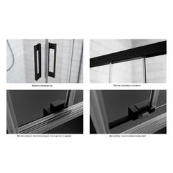 Шторка для ванны Radaway Idea Black PN DWD 140