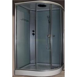 Душевая кабина Fiinn F510 L 120х80 белая стенка/тонированные стёкла