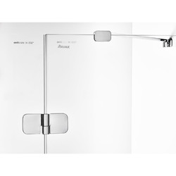 Душевой уголок Ravak Brilliant BSDPS-90/90 R, хром + транспарент
