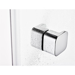 Душевой уголок Ravak Brilliant BSDPS-90/90 R, хром + транспарент