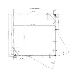 Душевой уголок Ravak SmartLine SMSRV4 90х90