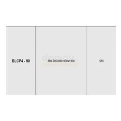 Душевой уголок Ravak Blix BLCP4-90 блестящий + Транспарент AntiCalc