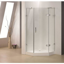 Душевой уголок Timo BY-839 Clean Glass 100x100, с поддоном