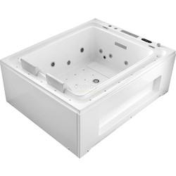 Гидромассажная ванна Gemy G9268 Milk SPA 185х150