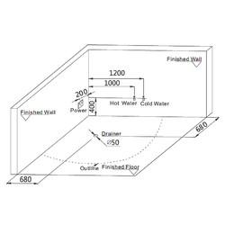 Гидромассажная ванна Gemy G9082 O 152х152