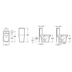 Напольный унитаз Lavinia Boho Smart N-Flash 3930019R