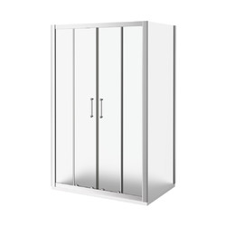 Душевой уголок Good Door LATTE WTW-TD+SP Grape 160x80