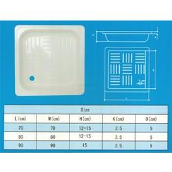 Душевой поддон Goldman квадрат 80х80