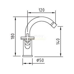 Смеситель для биде Clever Morea 97002