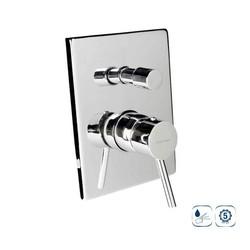 Смеситель скрытого монтажа для ванны и/или душа на 2 выхода Clever Caiman elegance 98730