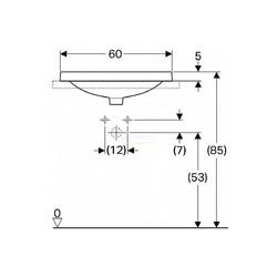 Умывальник Geberit VariFom 500.729.01.2