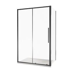 Душевой уголок Good Door IDEA WTW+SP Black 110x100