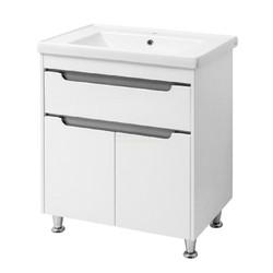 Тумба с умывальником Юввис Valencia white ТН-3 Д 70